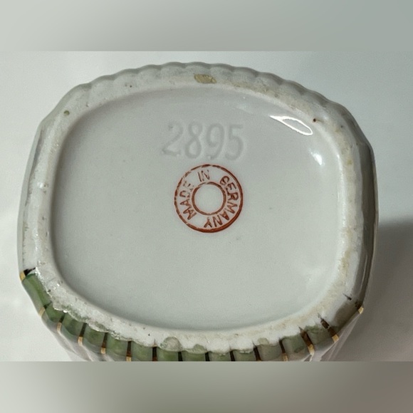 Lustreware 1950s Iridescent German Lusterware Porcelain Vinegar Decanter 2895 - Picture 13 of 14